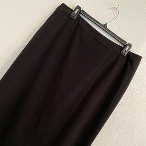 Vtg Jones & Co 12 Slit Pencil Skirt, Lined, Black Office, Dressy, Formal Y2K b17